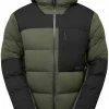 ARTILECT HighAF Down Stretch Parka Men, Groen/zwart