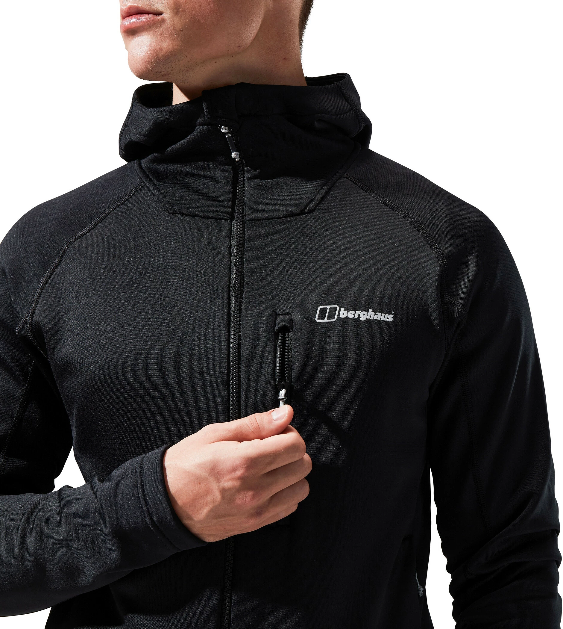 Berghaus Carnot Hooded Jacket Men, Zwart 15 Berghaus Carnot Hooded Jacket Men, Zwart - Afbeelding 13