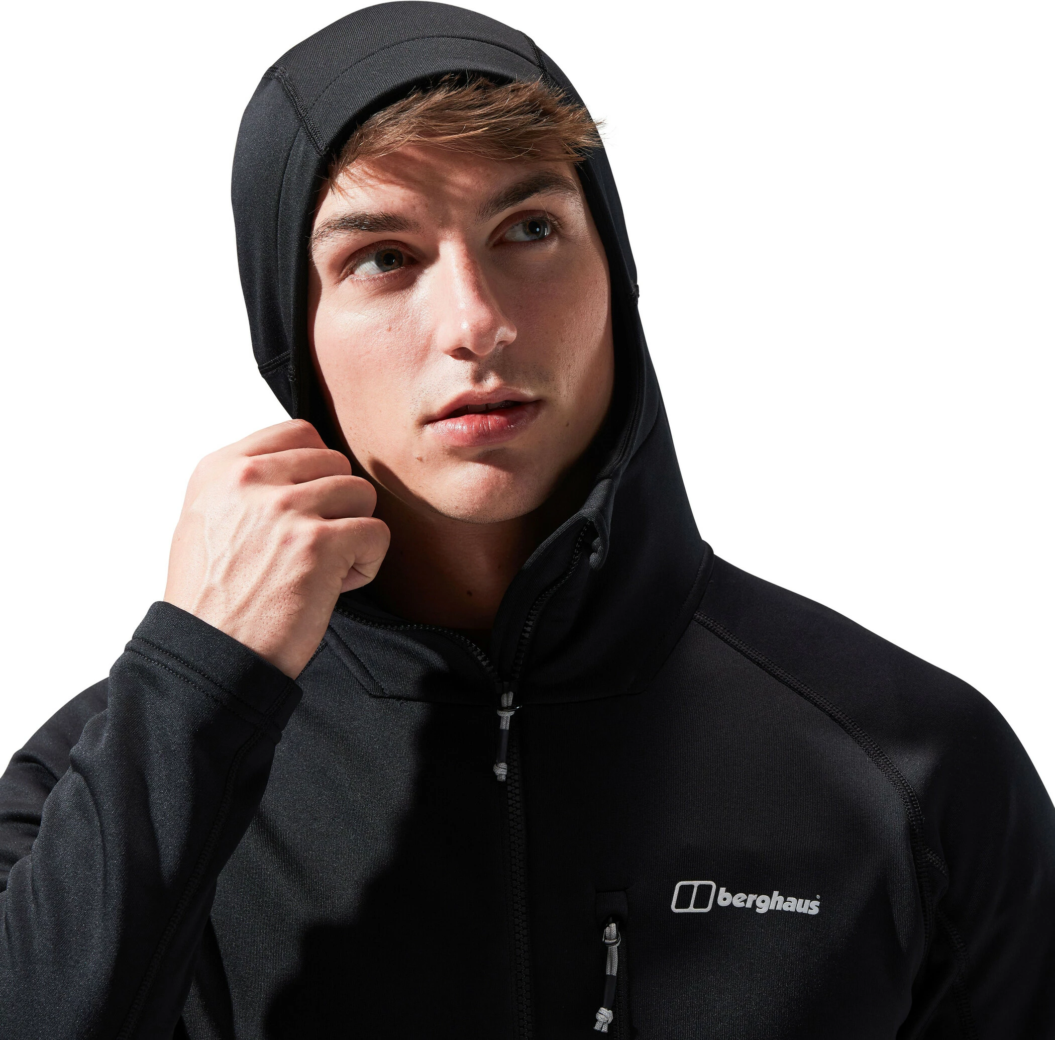 Berghaus Carnot Hooded Jacket Men, Zwart 16 Berghaus Carnot Hooded Jacket Men, Zwart - Afbeelding 14