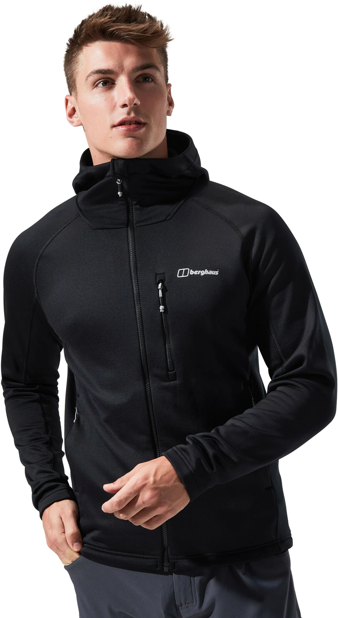 Berghaus Carnot Hooded Jacket Men, Zwart 6 Berghaus Carnot Hooded Jacket Men, Zwart - Afbeelding 4
