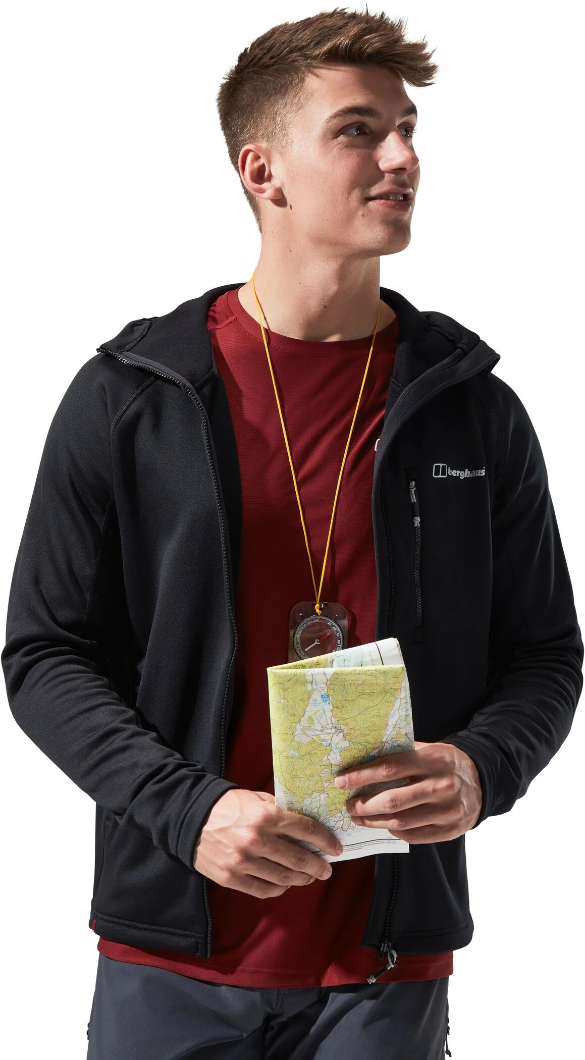 Berghaus Carnot Hooded Jacket Men, Zwart 9 Berghaus Carnot Hooded Jacket Men, Zwart - Afbeelding 7