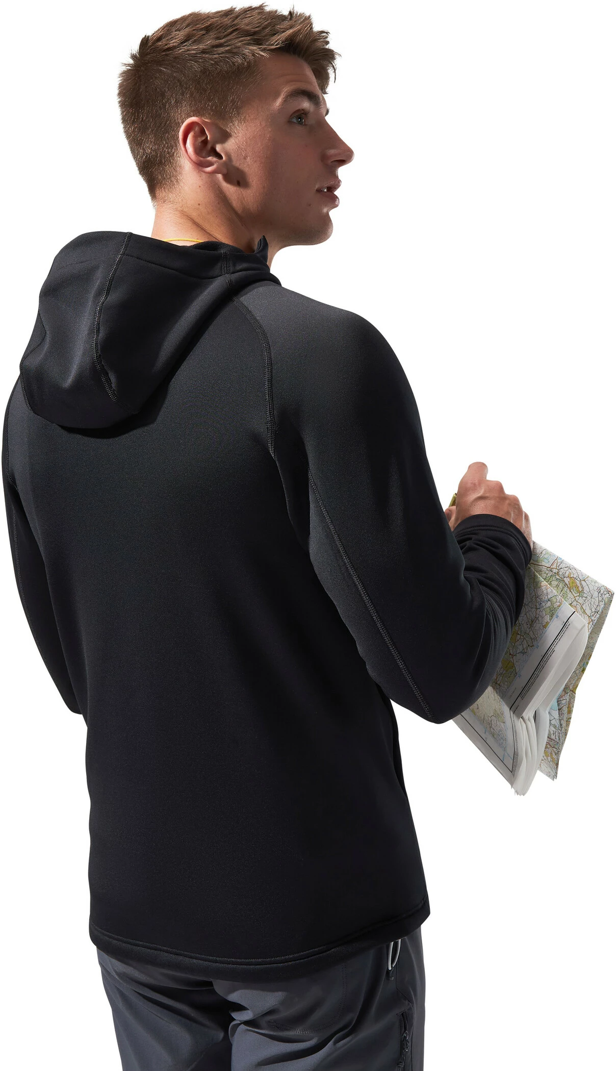 Berghaus Carnot Hooded Jacket Men, Zwart 11 Berghaus Carnot Hooded Jacket Men, Zwart - Afbeelding 9