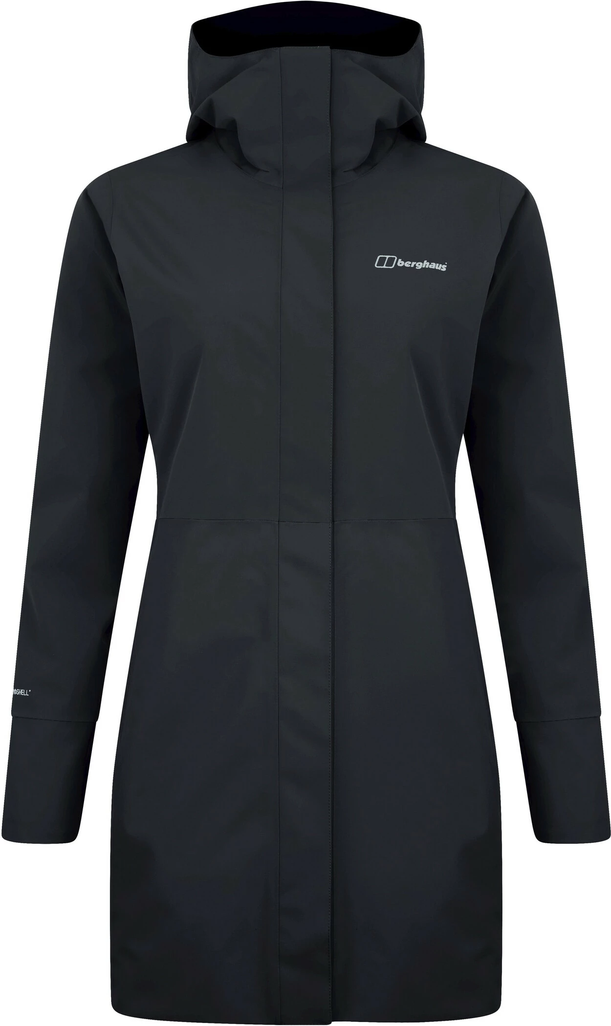 Berghaus Omeara Long Shell Jacket Women, Rood 3 Berghaus Omeara Long Shell Jacket Women, Rood