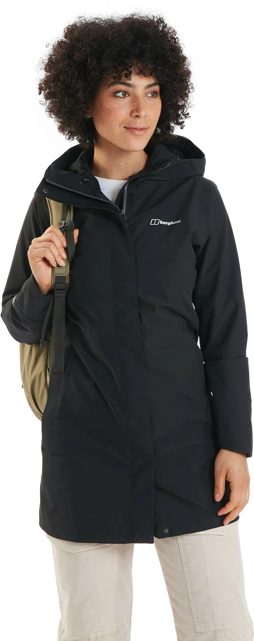 Berghaus Omeara Long Shell Jacket Women, Rood 12 Berghaus Omeara Long Shell Jacket Women, Rood - Afbeelding 10