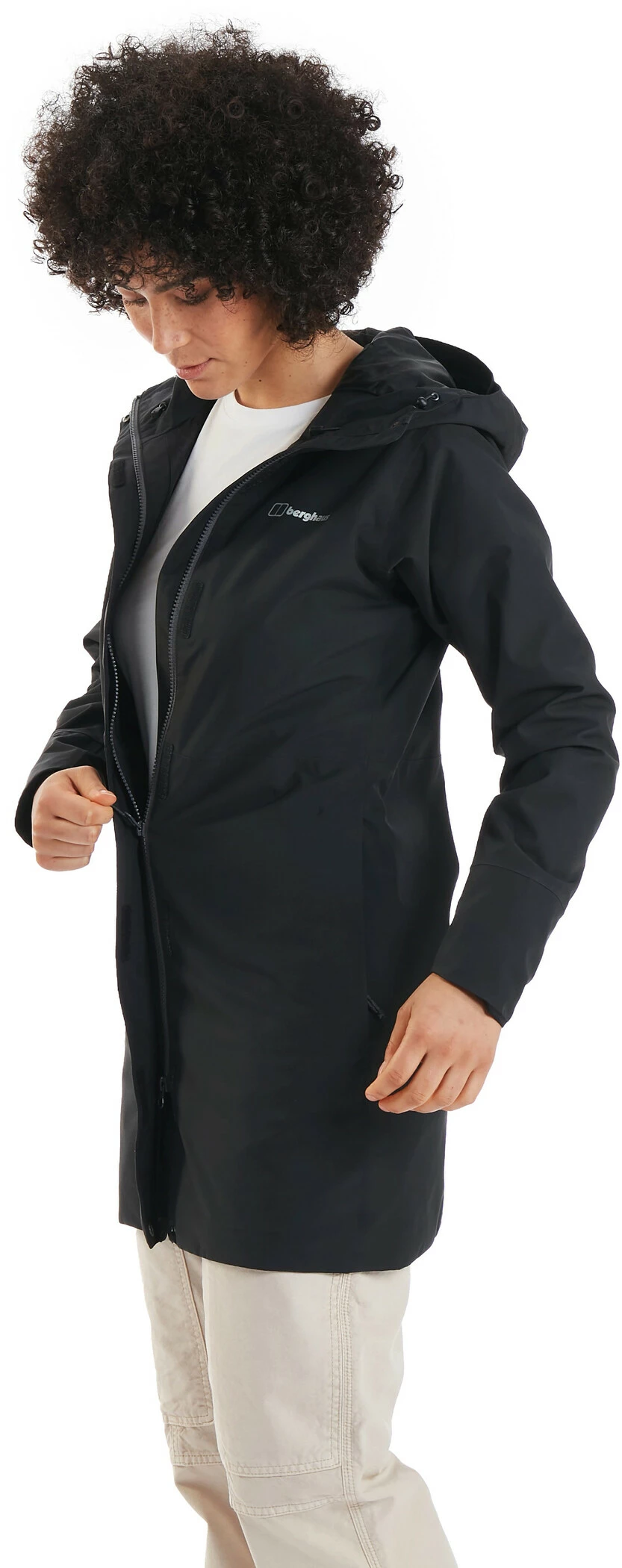 Berghaus Omeara Long Shell Jacket Women, Rood 6 Berghaus Omeara Long Shell Jacket Women, Rood - Afbeelding 4