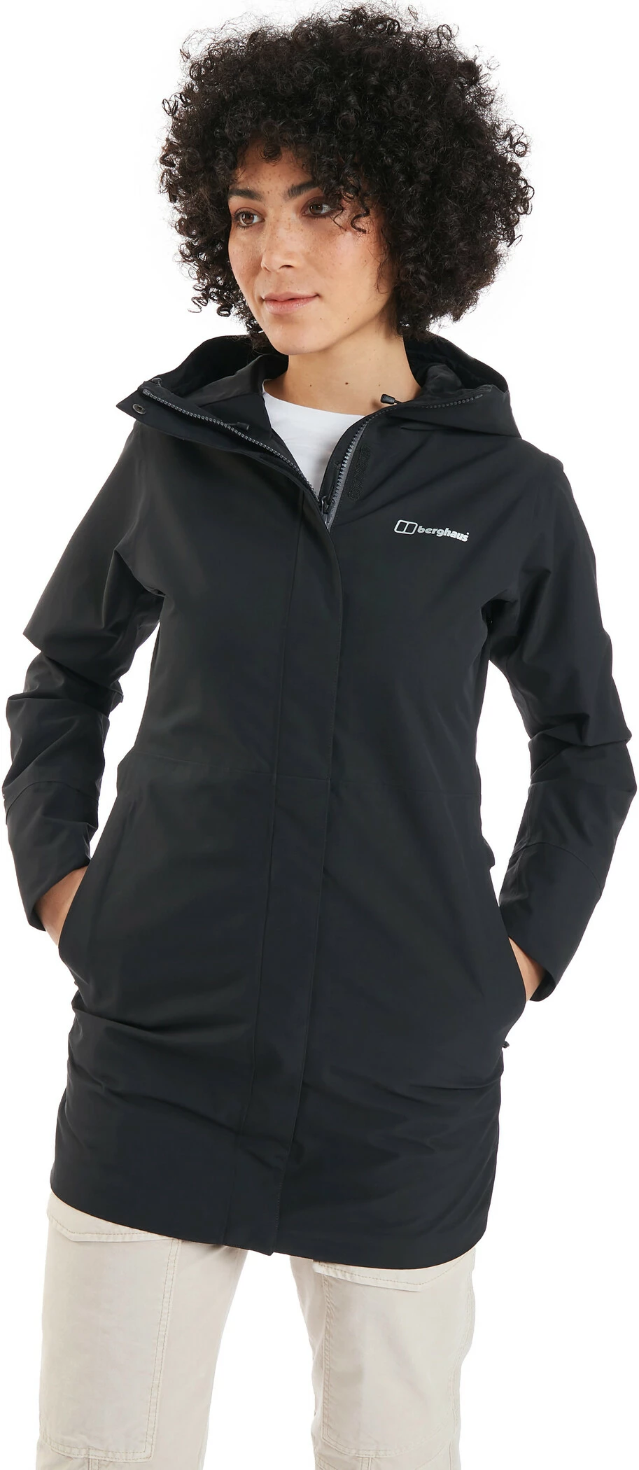 Berghaus Omeara Long Shell Jacket Women, Rood 8 Berghaus Omeara Long Shell Jacket Women, Rood - Afbeelding 6