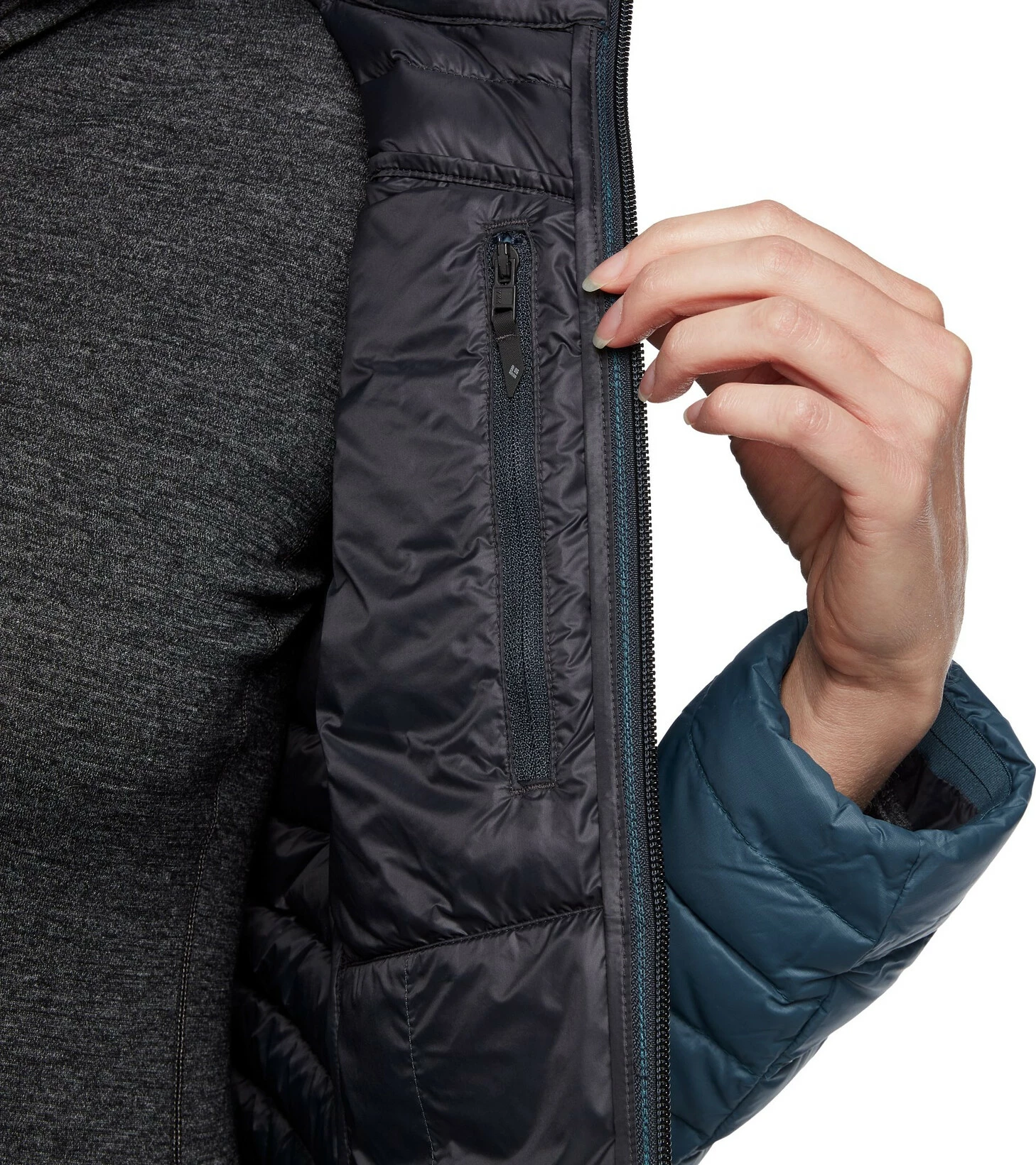 Black Diamond Access Full Length Down Parka Women, Olijf 7 Black Diamond Access Full Length Down Parka Women, Olijf - Afbeelding 5