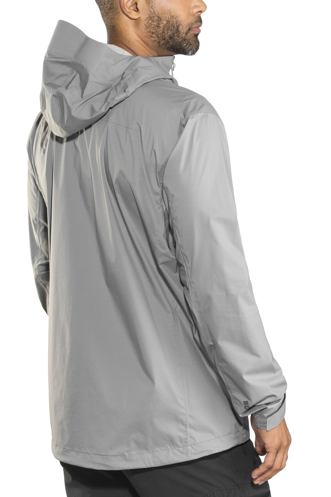 Black Diamond Stormline Stretch Regenjas Heren, Grijs 5 Black Diamond Stormline Stretch Regenjas Heren, Grijs - Afbeelding 3