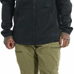 Burton Crown Full-Zip Fleece Jacket Weatherproof Men, Zwart -ARTILECT winkel burton crown full zip fleece jacket weatherproof men true black 4