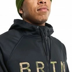 Burton Crown Full-Zip Fleece Jacket Weatherproof Men, Zwart -ARTILECT winkel burton crown full zip fleece jacket weatherproof men true black 5