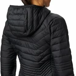Columbia Powder Lite Mid Jas Dames, Beige -ARTILECT winkel columbia powder lite mid jacke damen black 3