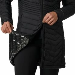 Columbia Powder Lite Mid Jas Dames, Beige -ARTILECT winkel columbia powder lite mid jacke damen black 5