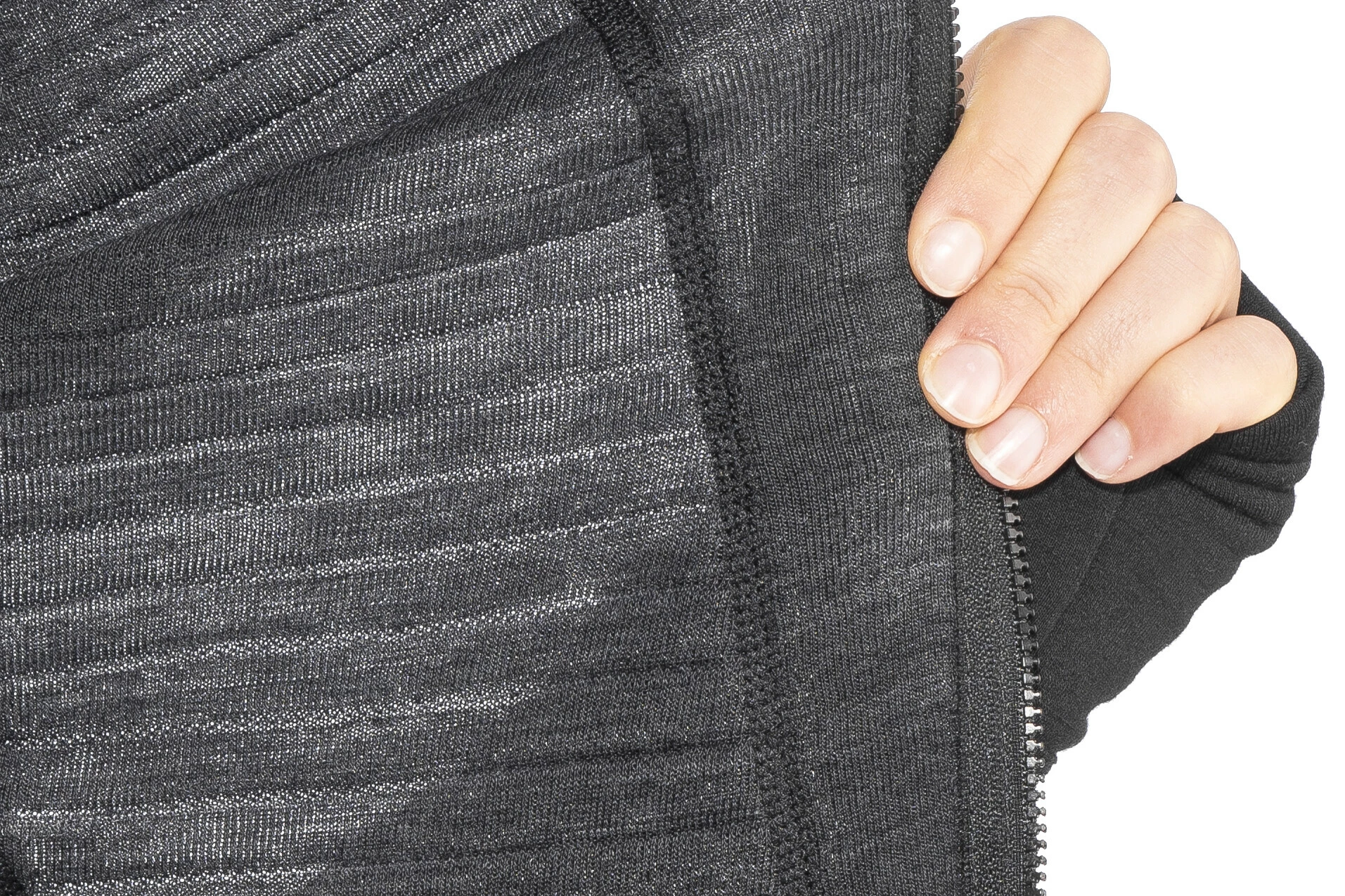 Devold Tinden Spacer Capuchon Jas Dames, Grijs 10 Devold Tinden Spacer Capuchon Jas Dames, Grijs - Afbeelding 8