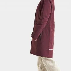 DIDRIKSONS Erika Parka Women, Rood -ARTILECT winkel didriksons erika parka women wine red 4