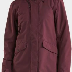 DIDRIKSONS Erika Parka Women, Rood -ARTILECT winkel didriksons erika parka women wine red 6