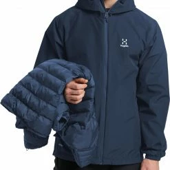 Haglöfs Haglöfs Eldstad Mimic GTX 3in1 Jacket Men, Blauw -ARTILECT winkel hagloefs eldstad mimic gtx 3in1 jacket men tarn blue 7