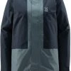 Haglöfs Haglöfs Salix Proof Mimic Parka Women, Blauw