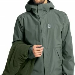 Haglöfs Haglöfs Stuga 3in1 Jacket Men, Bruin -ARTILECT winkel hagloefs stuga 3in1 jacket men fjell green 7