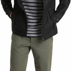 Icebreaker Felted Merino Hooded Jacket Men, Zwart -ARTILECT winkel icebreaker felted merino hooded jacket men black 4