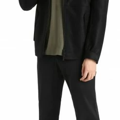 Icebreaker Felted Merino Hooded Jacket Men, Zwart -ARTILECT winkel icebreaker felted merino hooded jacket men black 6