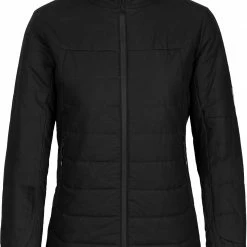 Icebreaker MerinoLoft Jacket Women, Zwart