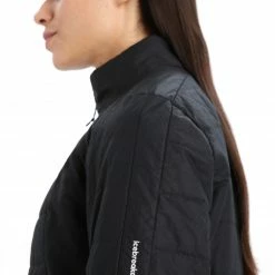 Icebreaker MerinoLoft Jacket Women, Zwart -ARTILECT winkel icebreaker merinoloft jacket women black 9