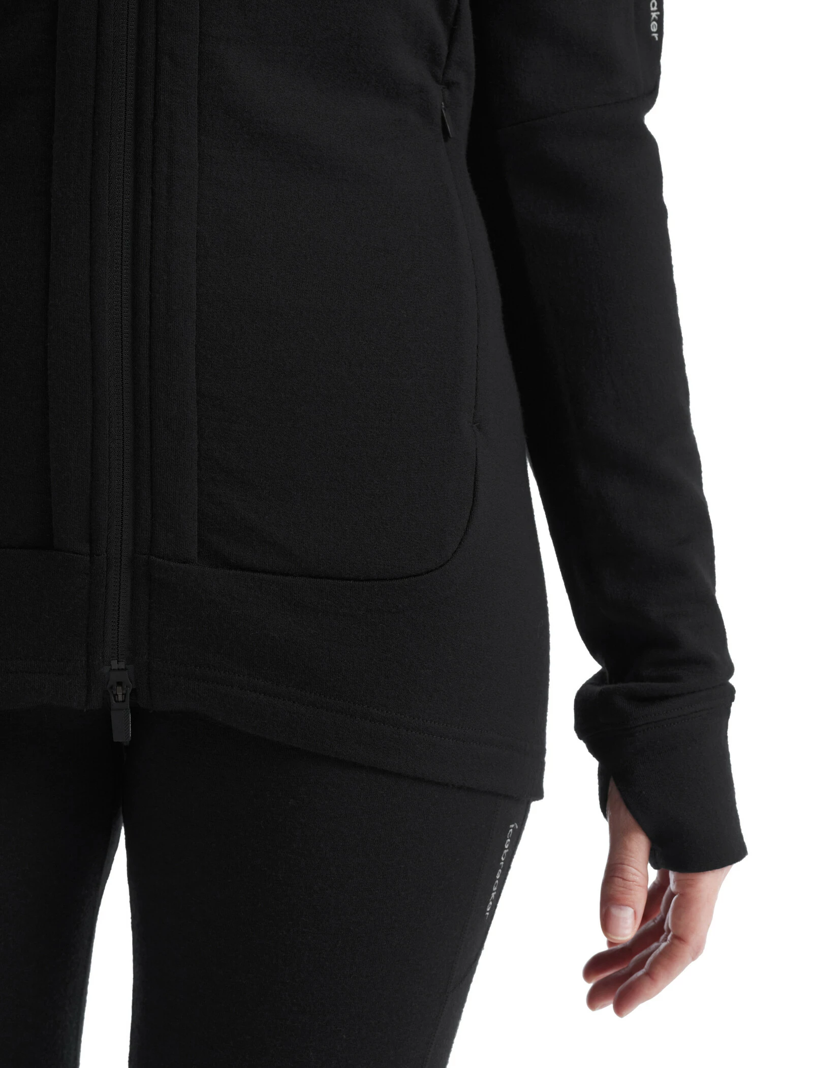 Icebreaker Quantum III LS Zip Jacket Women, Roze 8 Icebreaker Quantum III LS Zip Jacket Women, Roze - Afbeelding 6