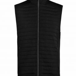 Icebreaker ZoneKnit Insulated Vest Men, Zwart