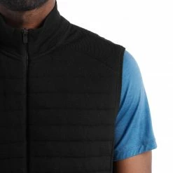 Icebreaker ZoneKnit Insulated Vest Men, Zwart -ARTILECT winkel icebreaker zoneknit insulated vest men black 10