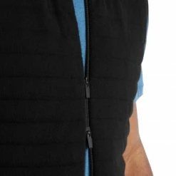 Icebreaker ZoneKnit Insulated Vest Men, Zwart -ARTILECT winkel icebreaker zoneknit insulated vest men black 11