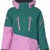 Isbjörn Of Sweden Isbjörn Of Sweden Backflip Ski Jacket Youth, Petrol/roze -ARTILECT winkel isbjoern of sweden backflip ski jacket youth emeraldgreen 1