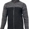 Ivanhoe Of Sweden Jon Trui Met Doorlopende Rits Heren, Grijs -ARTILECT winkel ivanhoe of sweden jon full zip sweater men graphite marl 1