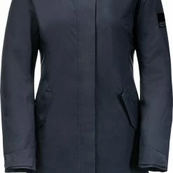 Jack Wolfskin Cold Bay Coat Women, Grijs