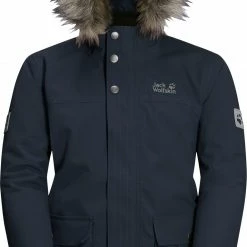 Jack Wolfskin Elk Island 3in1 Parka Boys, Groen