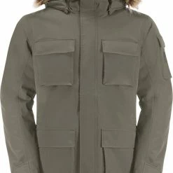Jack Wolfskin Glacier Canyon Parka Men, Groen