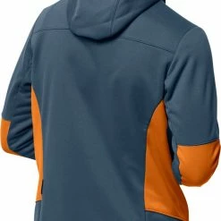 Jack Wolfskin Hydro II Hooded Jacket Men, Oranje/grijs -ARTILECT winkel jack wolfskin hydro ii hooded jacket men amber orange 4