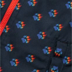 Jack Wolfskin Rainbow Paw Jacket Kids, Blauw -ARTILECT winkel jack wolfskin rainbow paw jacket kids night blue all over 4
