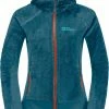 Jack Wolfskin Rotwand Hooded FZ Jacket Women, Blauw 2 Jack Wolfskin Rotwand Hooded FZ Jacket Women, Blauw -ARTILECT winkel jack wolfskin rotwand hooded fz jacket women blue coral 1