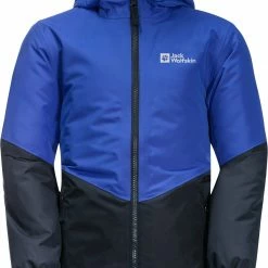 Jack Wolfskin Trios Jacket Kids, Blauw