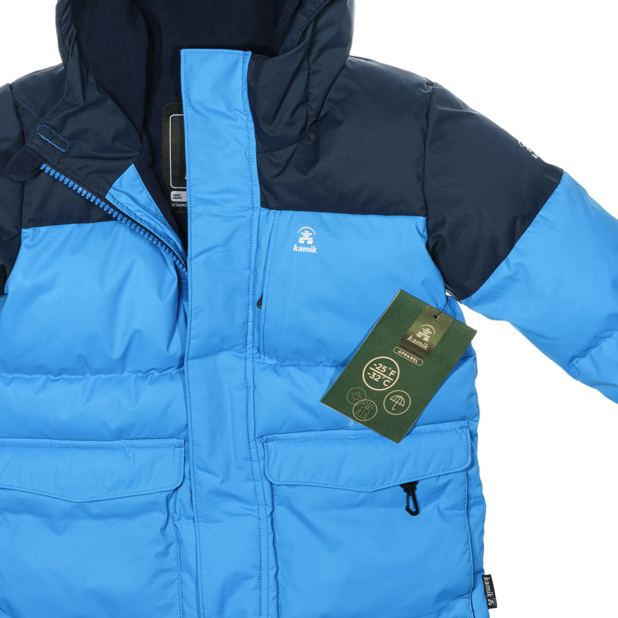 Kamik Glen Jacket Boys, Blauw 6 Kamik Glen Jacket Boys, Blauw - Afbeelding 4