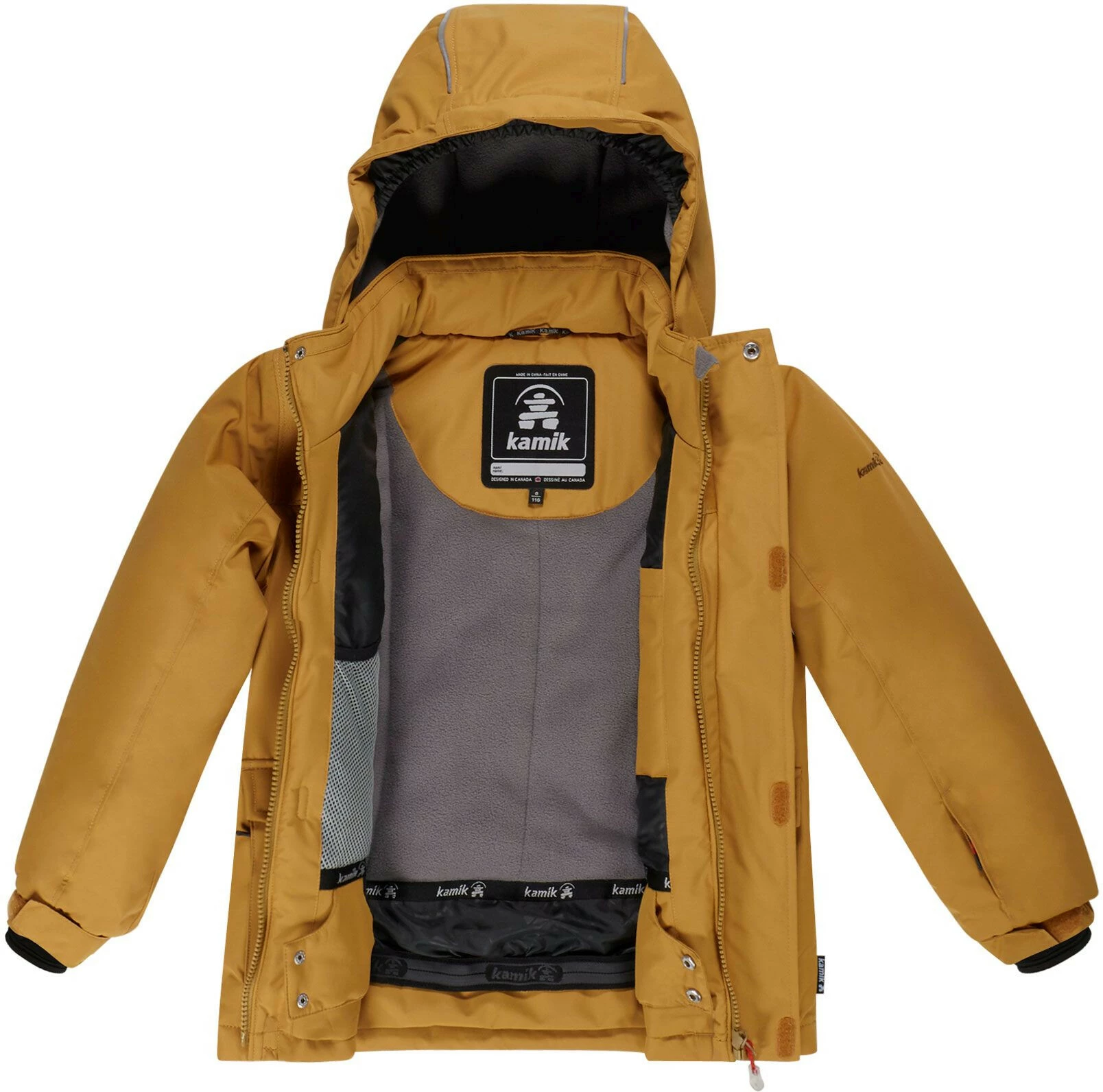 Kamik Stark Jacket Boys, Groen 5 Kamik Stark Jacket Boys, Groen - Afbeelding 3