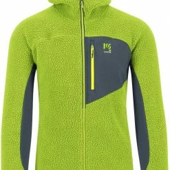 Karpos 80's Fleece Hoodie Men, Groen
