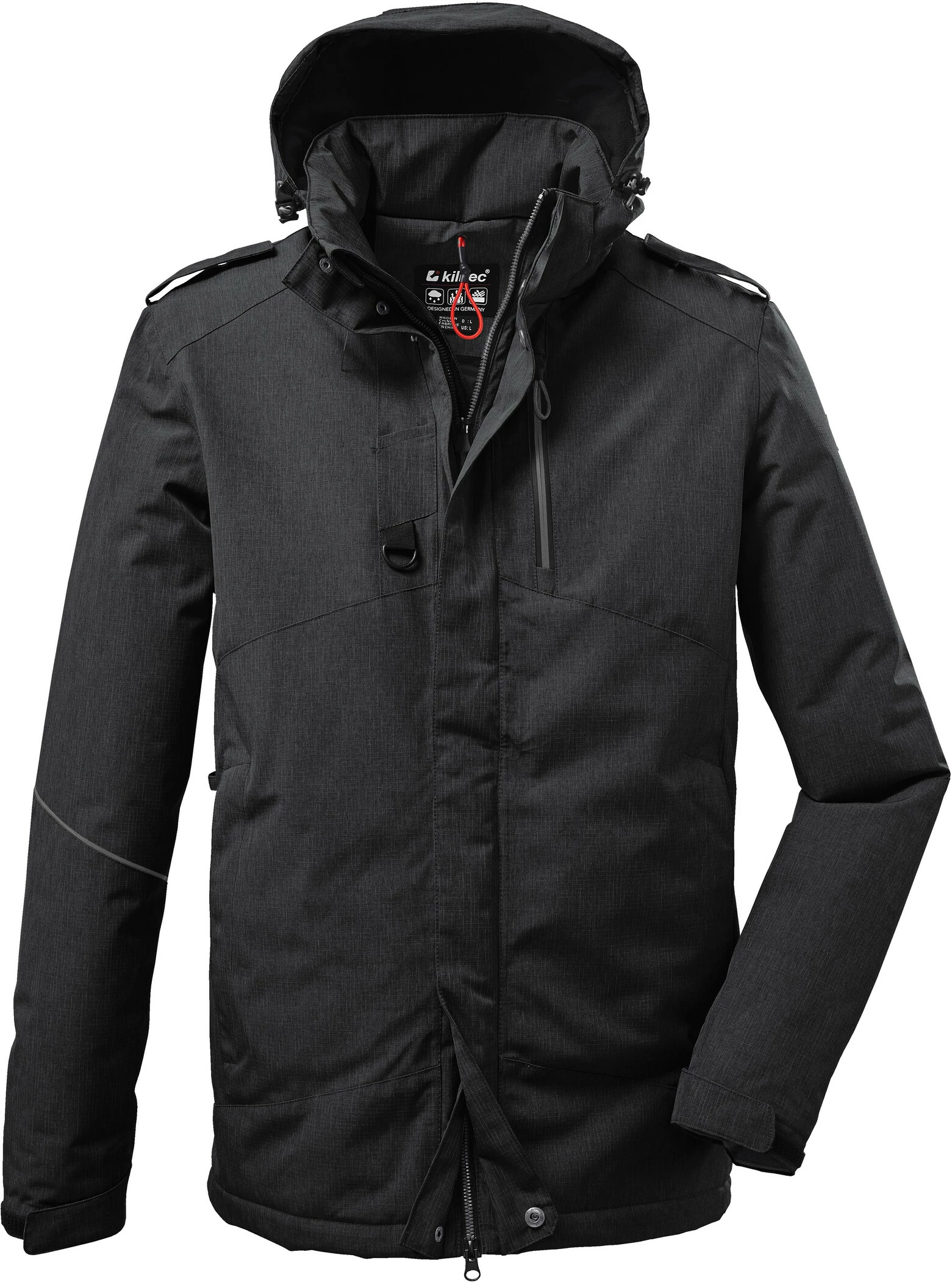 Killtec KOW 146 Jacket Men, Zwart 3 Killtec KOW 146 Jacket Men, Zwart