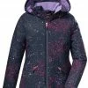 Killtec KOW 197 Jacket Girls, Blauw/roze -ARTILECT winkel killtec kow 197 jacket girls coral pink 1