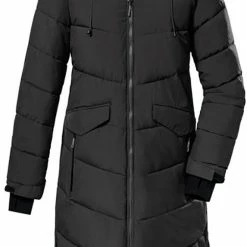 Killtec KOW 62 Quilted Coat Women, Zwart