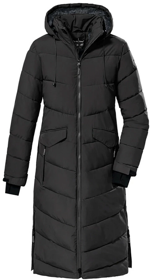 Killtec KOW 62 Quilted Coat Women, Zwart 3 Killtec KOW 62 Quilted Coat Women, Zwart