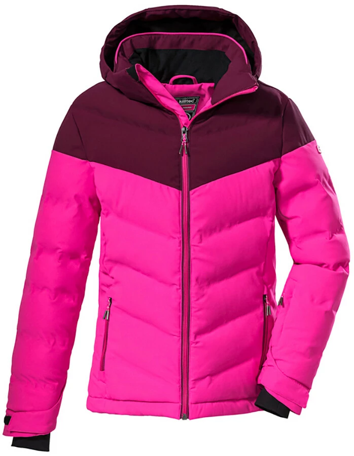 Killtec KSW 157 Quilted Ski Jacket Girls, Turquoise/petrol 3 Killtec KSW 157 Quilted Ski Jacket Girls, Turquoise/petrol