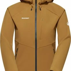 Mammut Ultimate Comfort SO Hooded Jacket Women, Geel