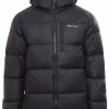 Marmot Guides Donzen Capuchon Jas Heren, Zwart -ARTILECT winkel marmot guides down hoody men black 1