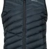 Marmot Highlander Capuchon Vest Dames, Blauw -ARTILECT winkel marmot highlander hoody vest women black 1